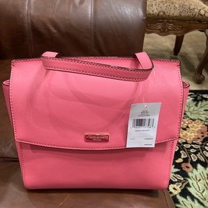 NWT Kate Spade Purse w/free clutch-warm guava